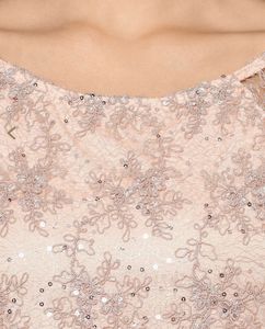 Sale-Sparkling Sheer Lace Top