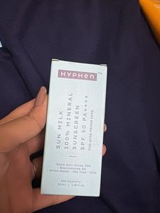 Hyphen Sun Milk 100% Mineral Sunscreen SPF 50