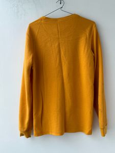 Zara Mustard Long Sleeve Tee