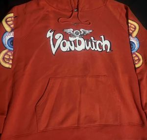 Von Dutch Orange Hoodie