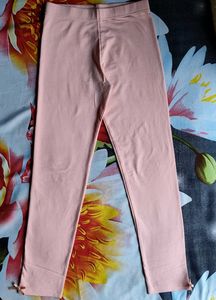 Pink Leggings with Bows
