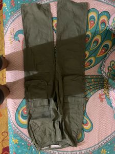 Olive Green Cargo Pants