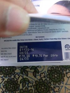 Veet Professional Face Wax Strips
