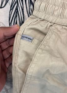 Casual Beige Pants