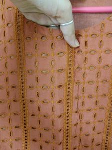 Vismay Orange kurta