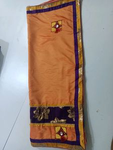 Beautiful Orange 🍊 Saree
