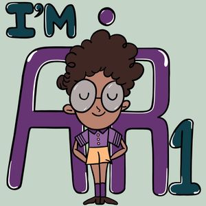 AIR 1 Cartoon Manifestation Art Poster