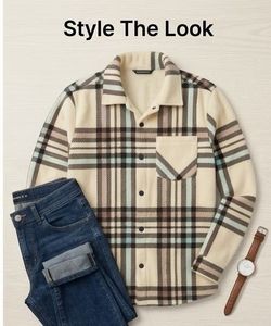 Flannel Shirt Jacket
