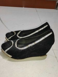 last Price 👠Black High Heels Belly👠
