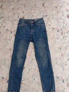 Blue Wash Denim Jeans