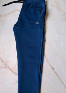 Blue Adidas Track Pants