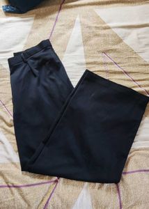 Classic Black Wide-Leg Trousers
