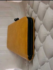 DKNY Yellow Wallet