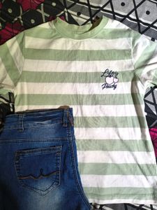 top and shorts combo