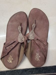 Cute Craze Rhinestone Thong Sandals