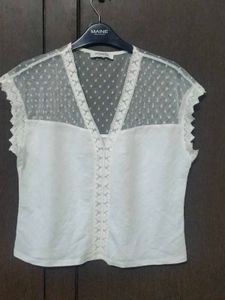 NEW ELEGANT 🤍 WHITE TOP