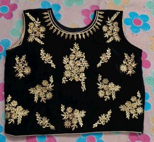 Festive lehenga choli with net dupatta