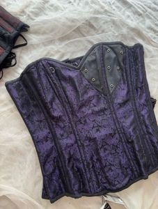 Gothic Brocade Corset Top