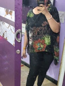 Stylish Printed Kaftan Top