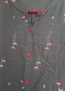 Grey Color Kurthi