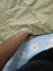 Khaki Pinafore Dress