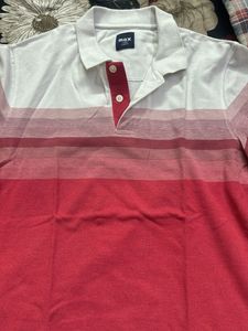 Men's Striped Polo T-Shirt