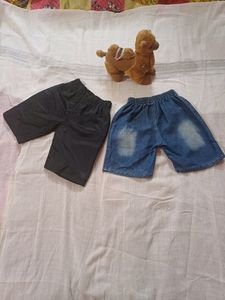 Combo Offer - Two Half Pants &amp; One Shirt