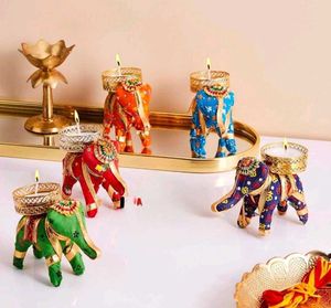 Decorative Elephant Candle Holders