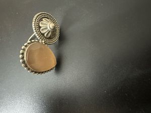 Unique Stone Statement Ring