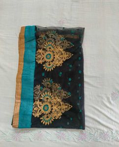 Teal Anarkali Top with Dupatta