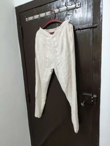 Casual Cream cut Pants