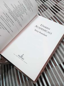 Terry Pratchett Unseen Academicals Book