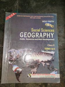 Class X Geography Textbook - Term I & II
