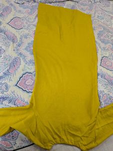 Elegant Yellow Embroidered Kurta