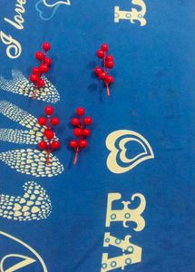 Christmas Decoration Items Red Berry Cherry