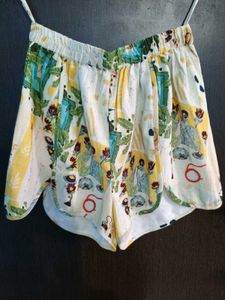 Tropical Print Co-ord Set Shirt &amp; Short
