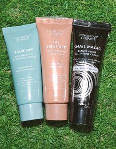 Combo Of Conscious Chemist Creams