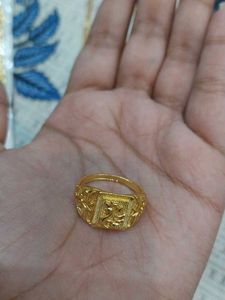 Gold Plated Necklace Bracelet Ring Set