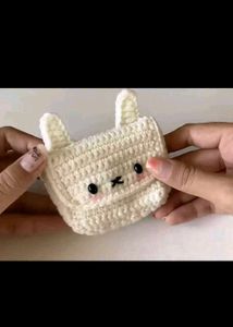 Cute Crochet Animal Earbud Cases