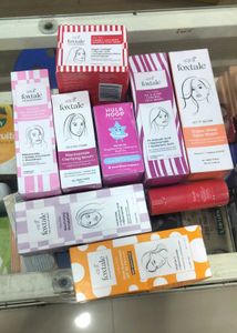 Foxtale face Wash moisturizer suncreen serum