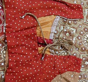 Jaipuri Bandhani Georgette Saree