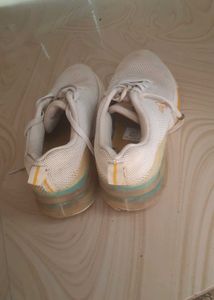 White Mesh Sneakers