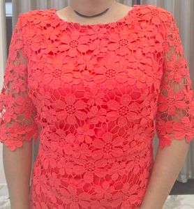 Red Lace Mini Dress