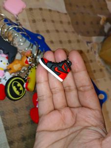 Cute Cartoon Character Keychain Set