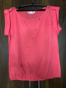 Pannkh Pink XL Crepe Top