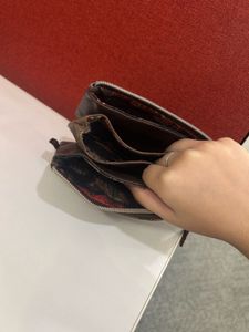 SALE Anekke Brown Star Studs Leather Wallet