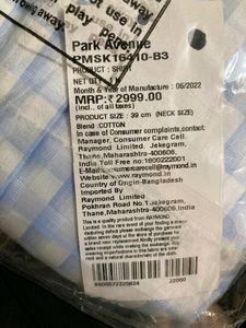 Brand New Park Avenue Shirts For Men