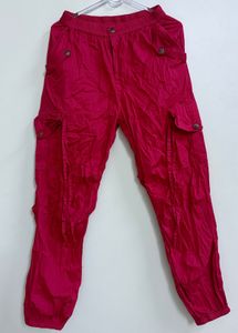 Newme Red Cargo Pants