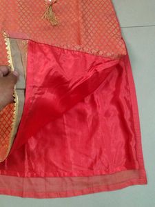 Elegant Peach Kurta