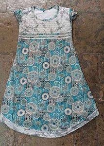 Boho Chic Mandala Print Kurti cum Dress